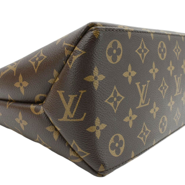 LOUIS VUITTON Petit Palais Monogram Canvas Shoulder Bag Brown