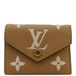 LOUIS VUITTON Victorine Monogram Emperiente Wallet Bicolor