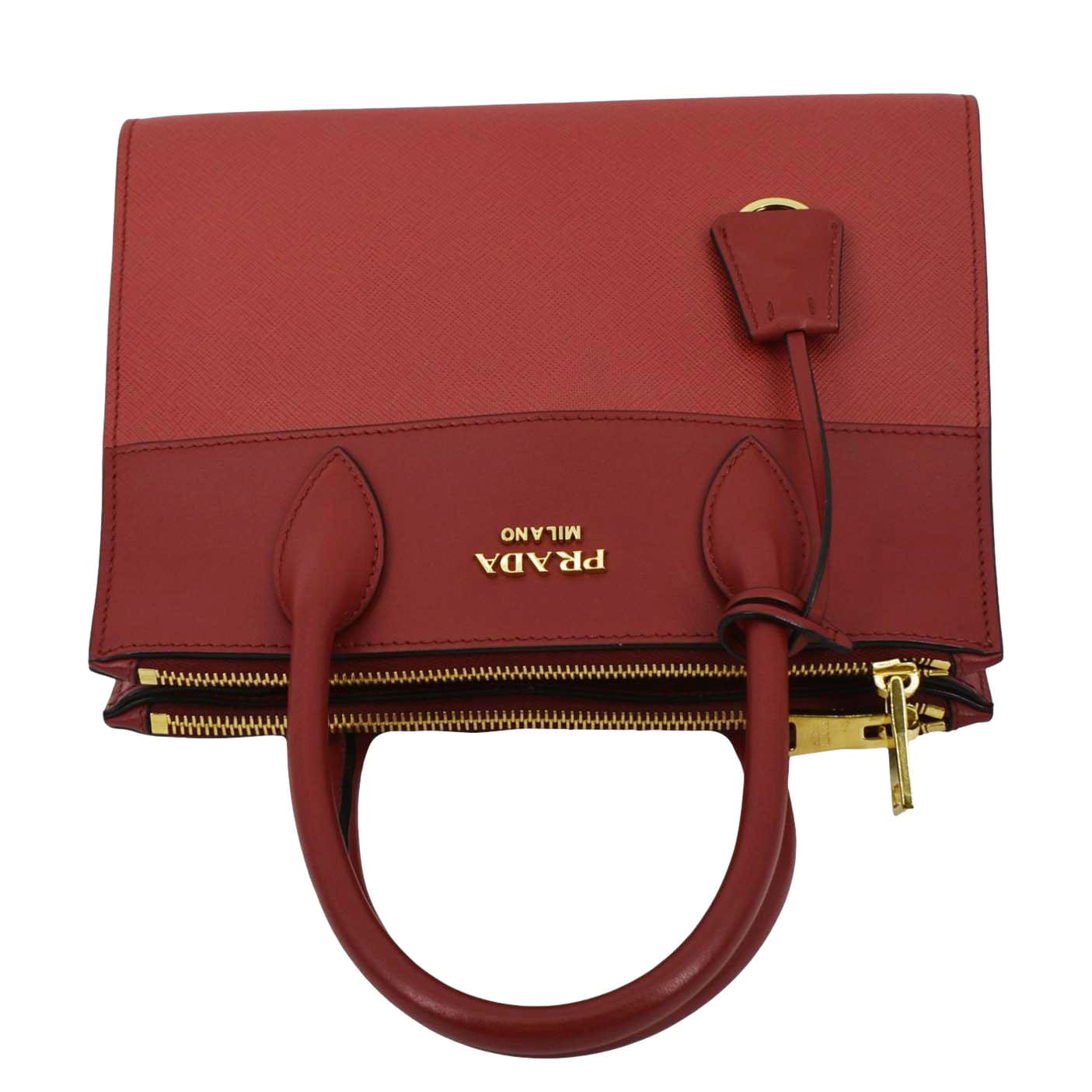 Prada paradigme saffiano leather bag outlet price