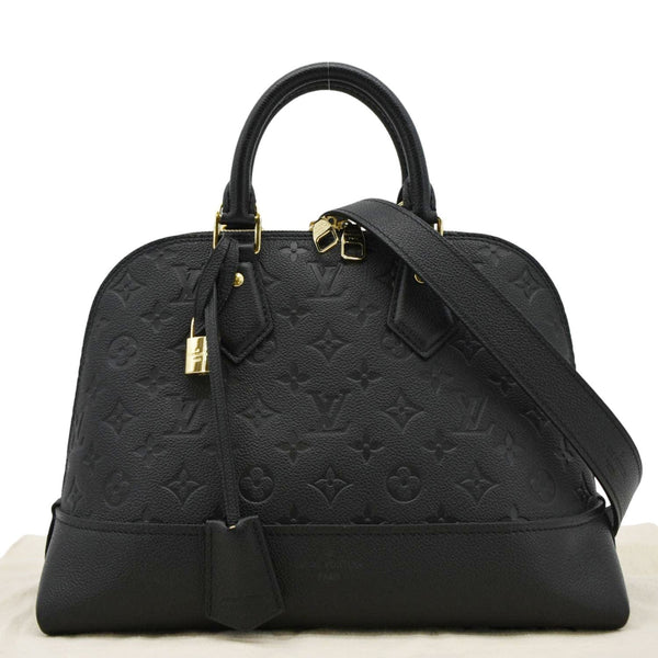 LOUIS VUITTON Neo Alma PM Monogram Empreinte Shoulder Bag Black