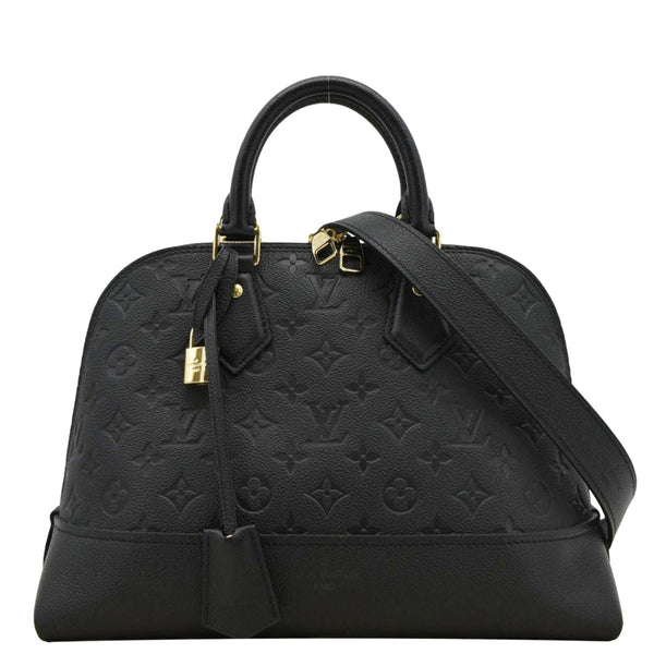 LOUIS VUITTON Neo Alma PM Monogram Empreinte Shoulder Bag Black