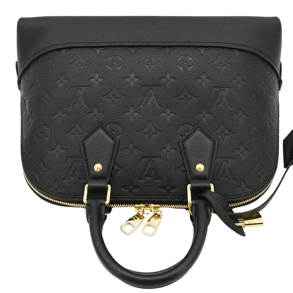 LOUIS VUITTON Neo Alma PM Monogram Empreinte Shoulder Bag Black