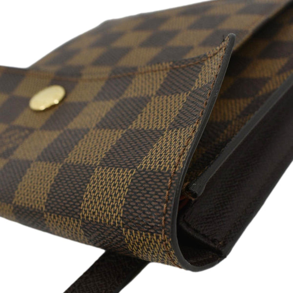 LOUIS VUITTON Pimlico Damier Ebene Crossbody Bag Brown