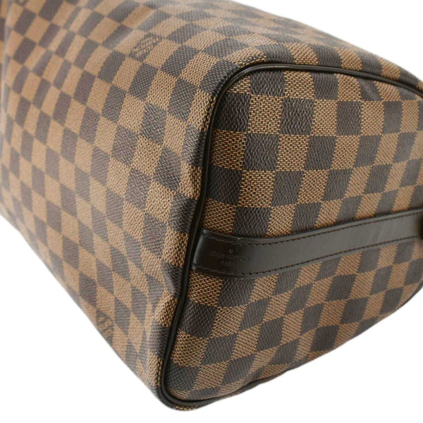 LOUIS VUITTON Speedy 30 Bandouliere Damier Ebene Shoulder Bag Brown