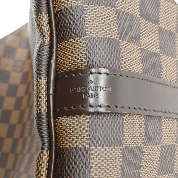 LOUIS VUITTON Speedy 30 Bandouliere Damier Ebene Shoulder Bag Brown