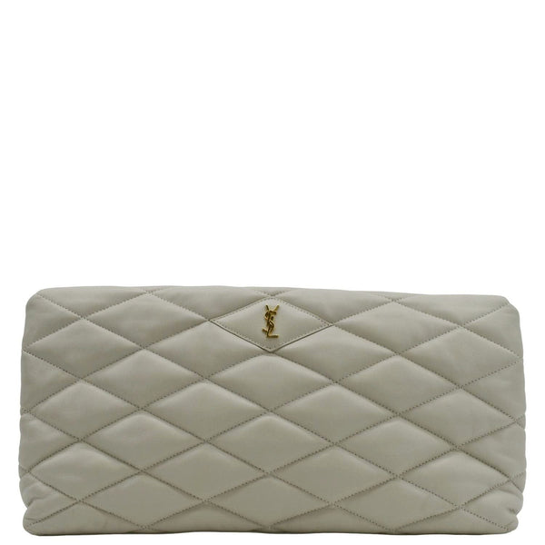 YVES SAINT LAURENT Sade Puffer Quilted Leather back sid