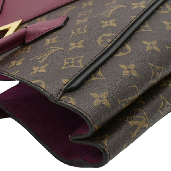 LOUIS VUITTON Kimono MM Monogram Canvas Shoulder Bag Maroon