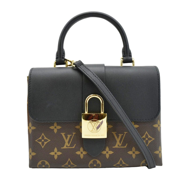 LOUIS VUITTON Locky BB Monogram Canvas Shoulder Bag Brown front look