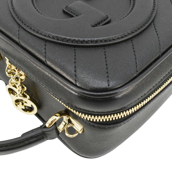 GUCCI Blondie Small Leather Crossbody bag Black 744434