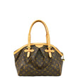 LOUIS VUITTON Tivoli GM Monogram Canvas Satchel Bag Brown