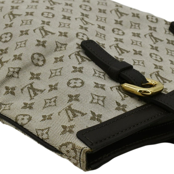 LOUIS VUITTON Francoise Monogram Mini Canvas Shoulder Bag Khaki