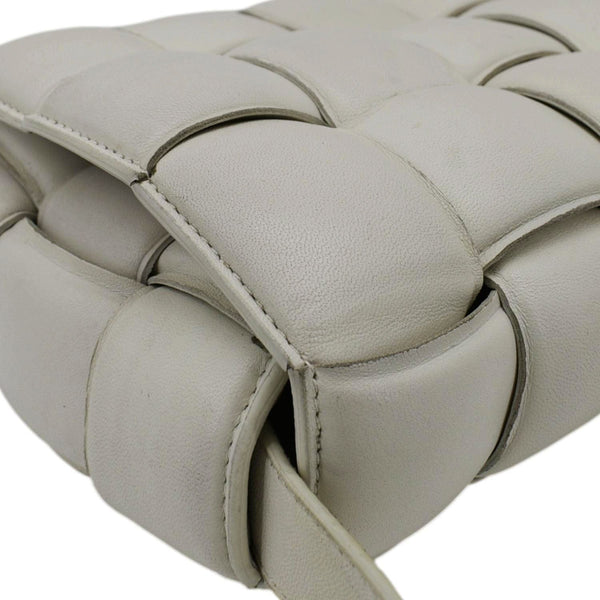 BOTTEGA VENETA Padded Cassette Leather corner look