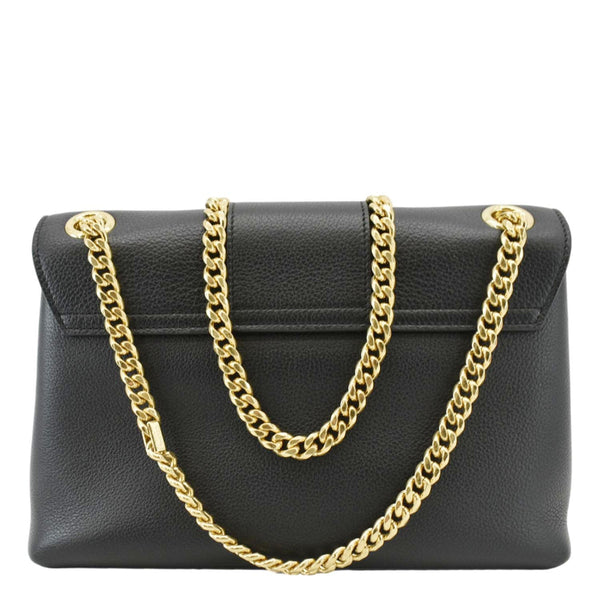 CELINE Victoire Medium Leather Shoulder Bag Black