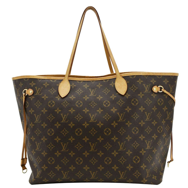 LOUIS VUITTON Neverfull GM Monogram Canvas back look