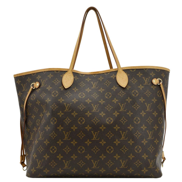 LOUIS VUITTON Neverfull GM Monogram Canvas front isde