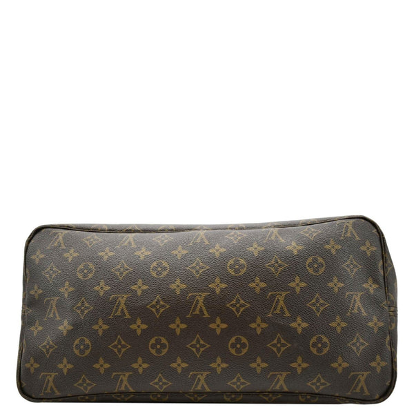 LOUIS VUITTON Neverfull GM Monogram Canvas Shoulder Bag Fuchsia