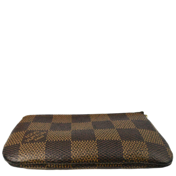 LOUIS VUITTON Key Cles Damier Ebene Pouch Brown