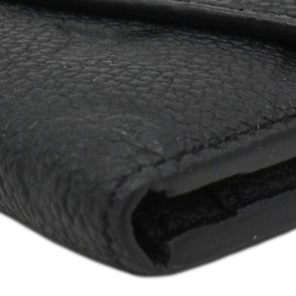 LOUIS VUITTON Victorine Monogram Empreinte Wallet Black