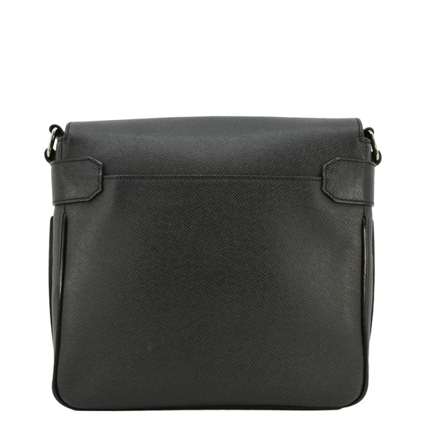 LOUIS VUITTON District PM Taiga Leather Crossbody Bag Black