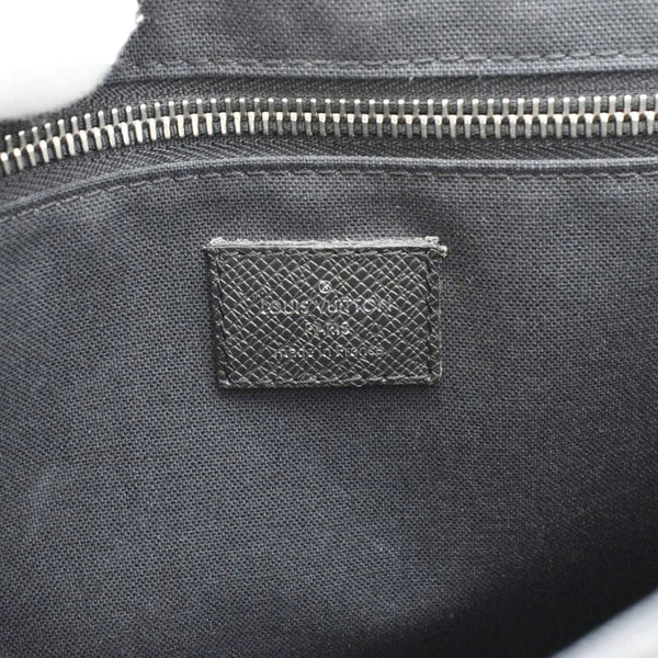 LOUIS VUITTON District PM Taiga Leather Crossbody Bag Black