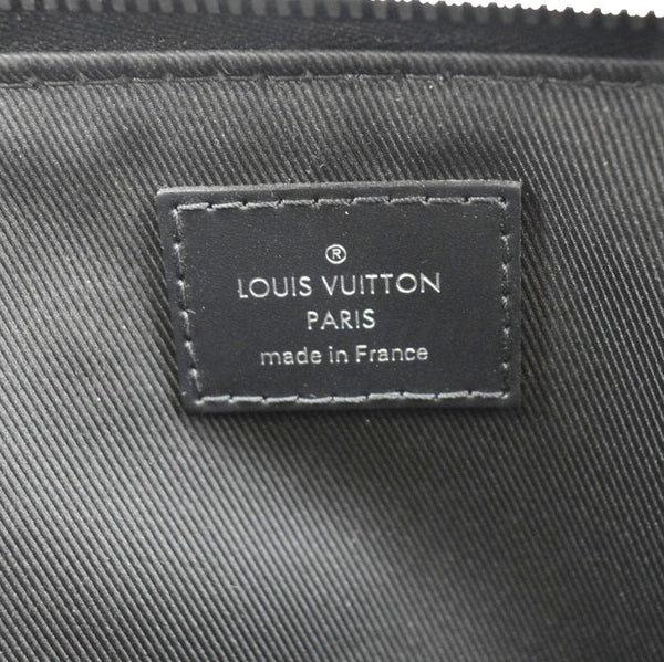 LOUIS VUITTON Anton Damier Graphite Briefcase Black