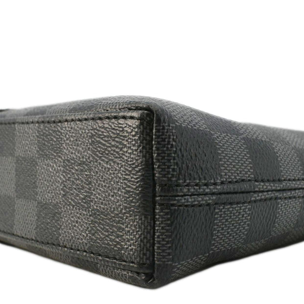 LOUIS VUITTON Anton Damier Graphite Briefcase Black