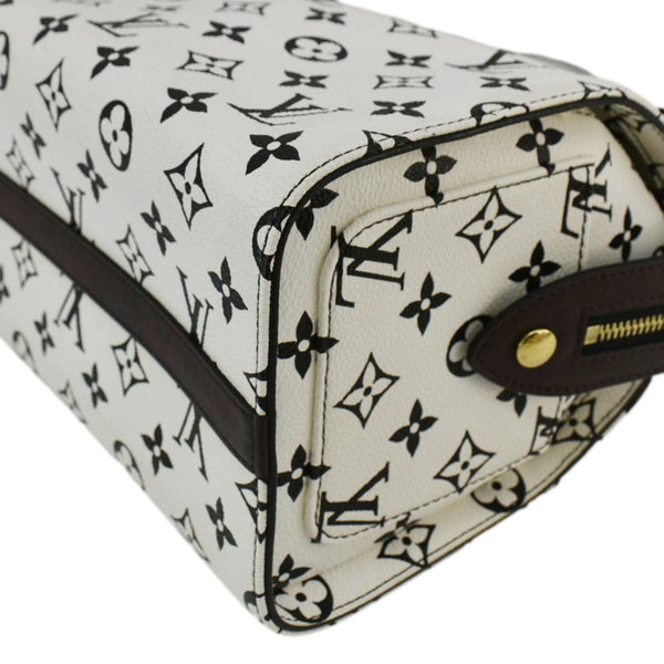 LOUIS VUITTON Speedy Amazon PM Monogram Canvas Crossbody Bag White Chocolate