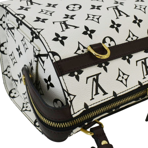 LOUIS VUITTON Speedy Amazon PM Monogram Canvas Crossbody Bag White Chocolate