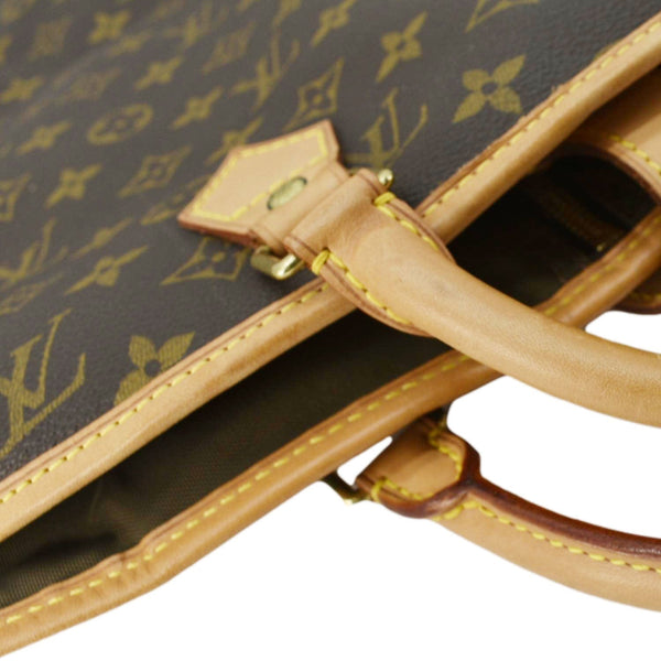 LOUIS VUITTON Monogram Canvas Garment Cover Brown