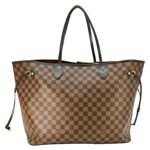 LOUIS VUITTON Neverfull GM Monogram Canvas Tote Bag Brown