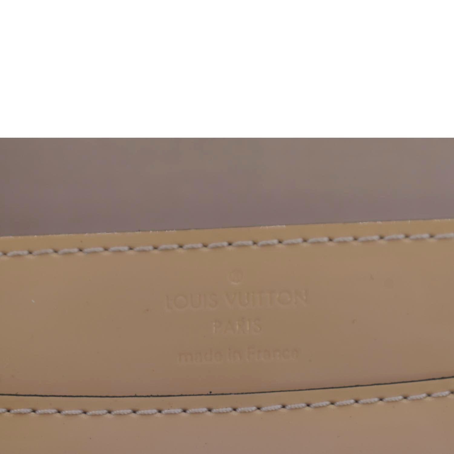 Louis Vuitton Beige Leather Chain Louise GM Bag
