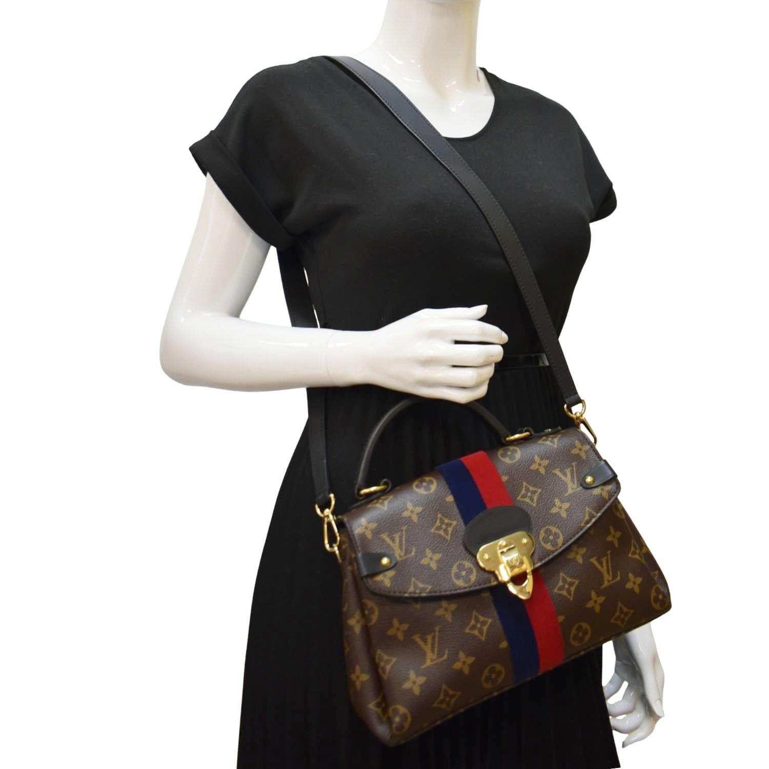 Louis Vuitton Georges Leather Handbag