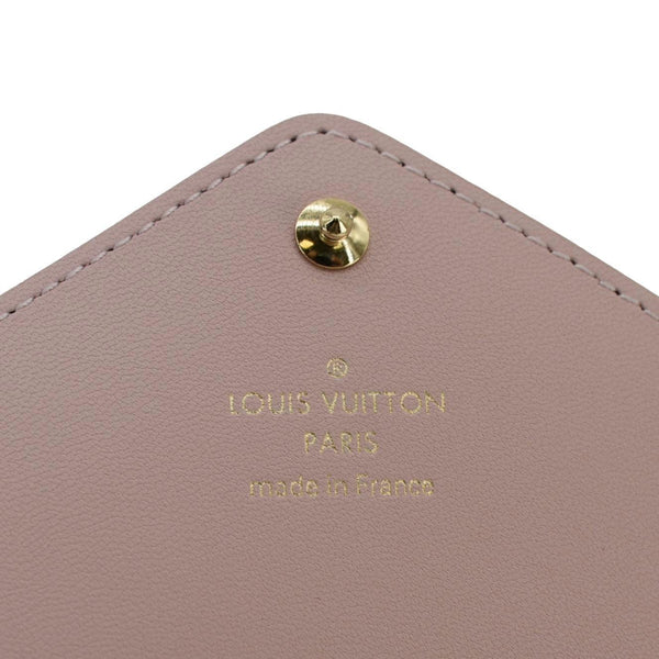 LOUIS VUITTON Kirigami Pochette Large Monogram Canvas Clutch Rose Ballerine