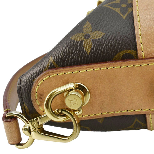 Louis Vuitton Monogram Canvas Duffle Bag Brown