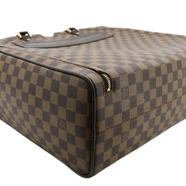 LOUIS VUITTON Nolita PM Damier Ebene Travel Bag Brown