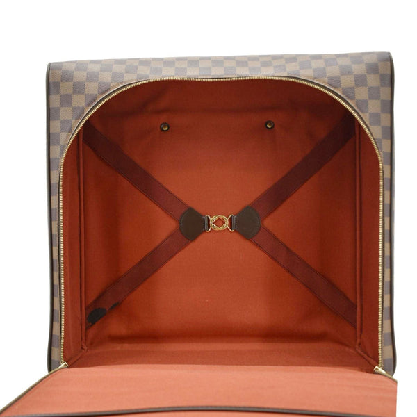 LOUIS VUITTON Nolita PM Damier Ebene Travel Bag Brown