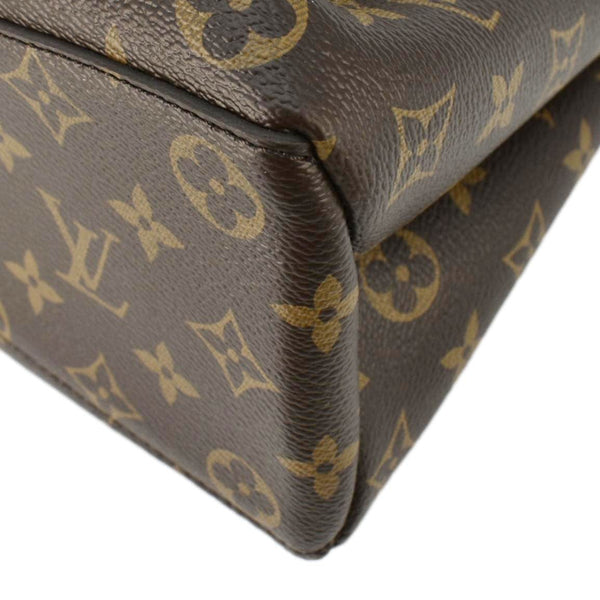 LOUIS VUITTON Rivoli MM Monogram Canvas Shoulder Bag Brown