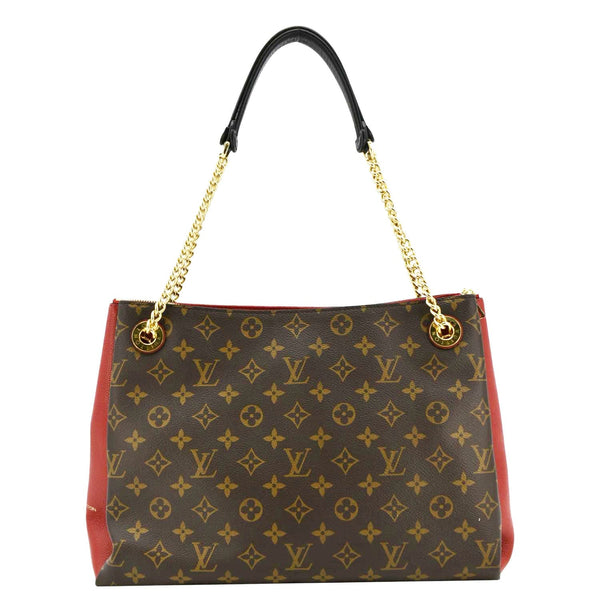 LOUIS VUITTON Surene MM Monogram Canvas Shoulder Bag Cherry