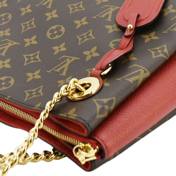 LOUIS VUITTON Surene MM Monogram Canvas Shoulder Bag Cherry