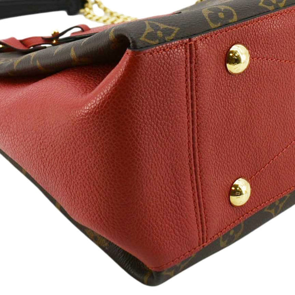 LOUIS VUITTON Surene MM Monogram Canvas Shoulder Bag Cherry