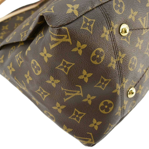 LOUIS VUITTON Artsy MM Monogram Canvas Hobo Shoulder Bag Brown