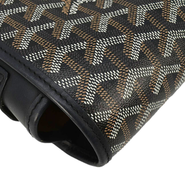 GOYARD Belvedere MM Canvas Messenger Bag Brown