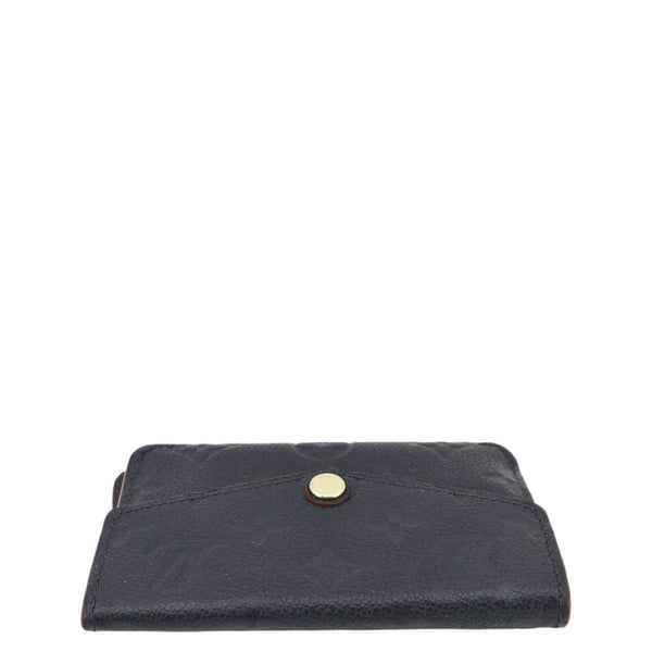 LOUIS VUITTON Victorine Monogram Empreinte Wallet Navy Blue