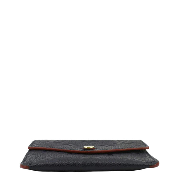 LOUIS VUITTON Victorine Monogram Empreinte Wallet Navy Blue