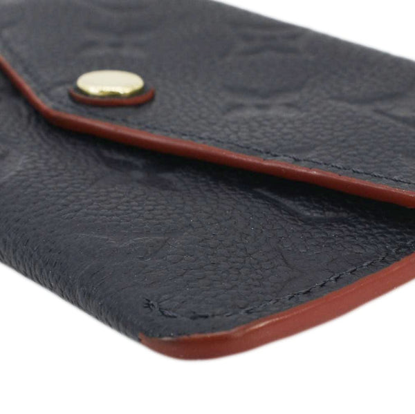 LOUIS VUITTON Victorine Monogram Empreinte Wallet Navy Blue