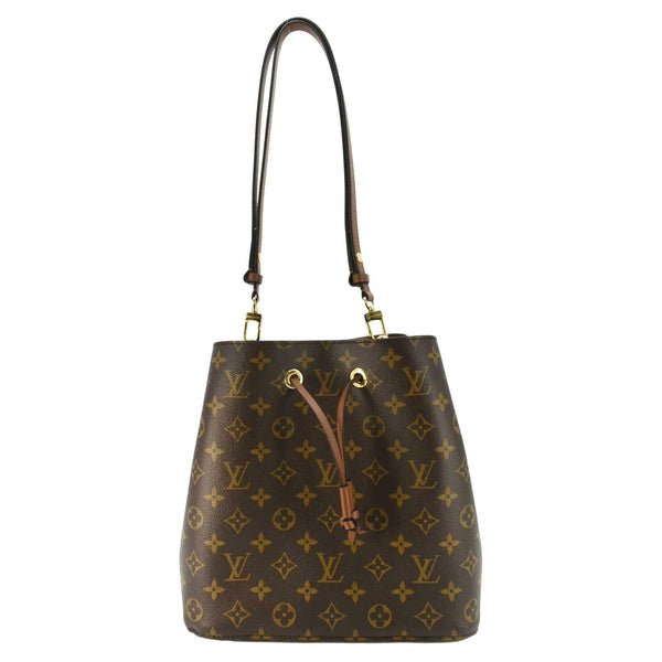 LOUIS VUITTON NeoNoe Monogram Canvas Shoulder Bag Brown