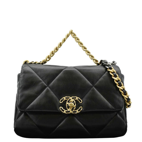 savings [Used CHANEL Bag] Bag Chanel Matelasse Chain Shoulder Tote Leather  Black Gold Ha | pcnd.univ-setif2.dz