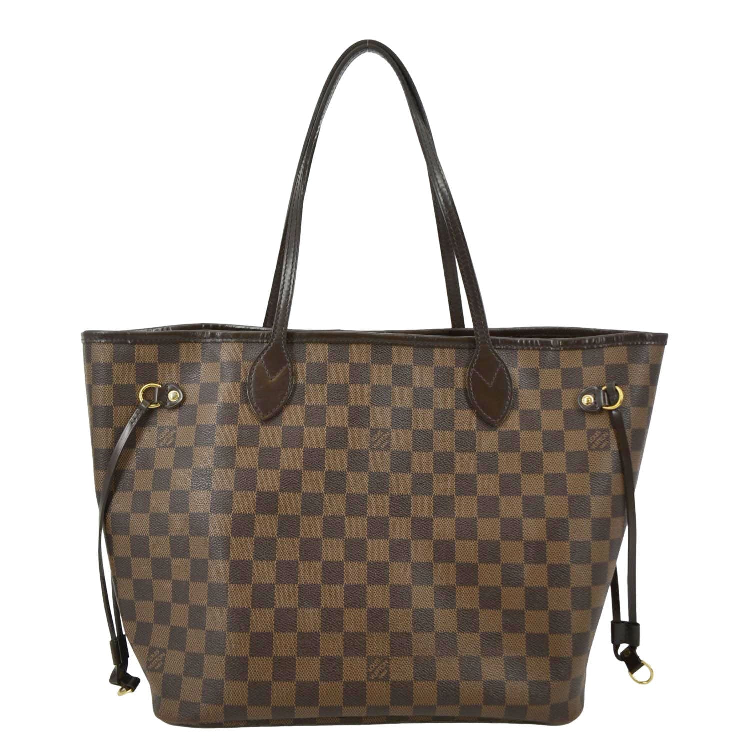 Pre-Owned Louis Vuitton Neverfull MM Brown Mono gram Handbag 