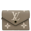 LOUIS VUITTON Victorine Monogram Emperiente Wallet Bicolor