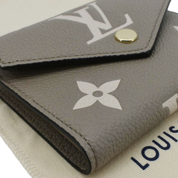 LOUIS VUITTON Victorine Monogram Emperiente Wallet Bicolor